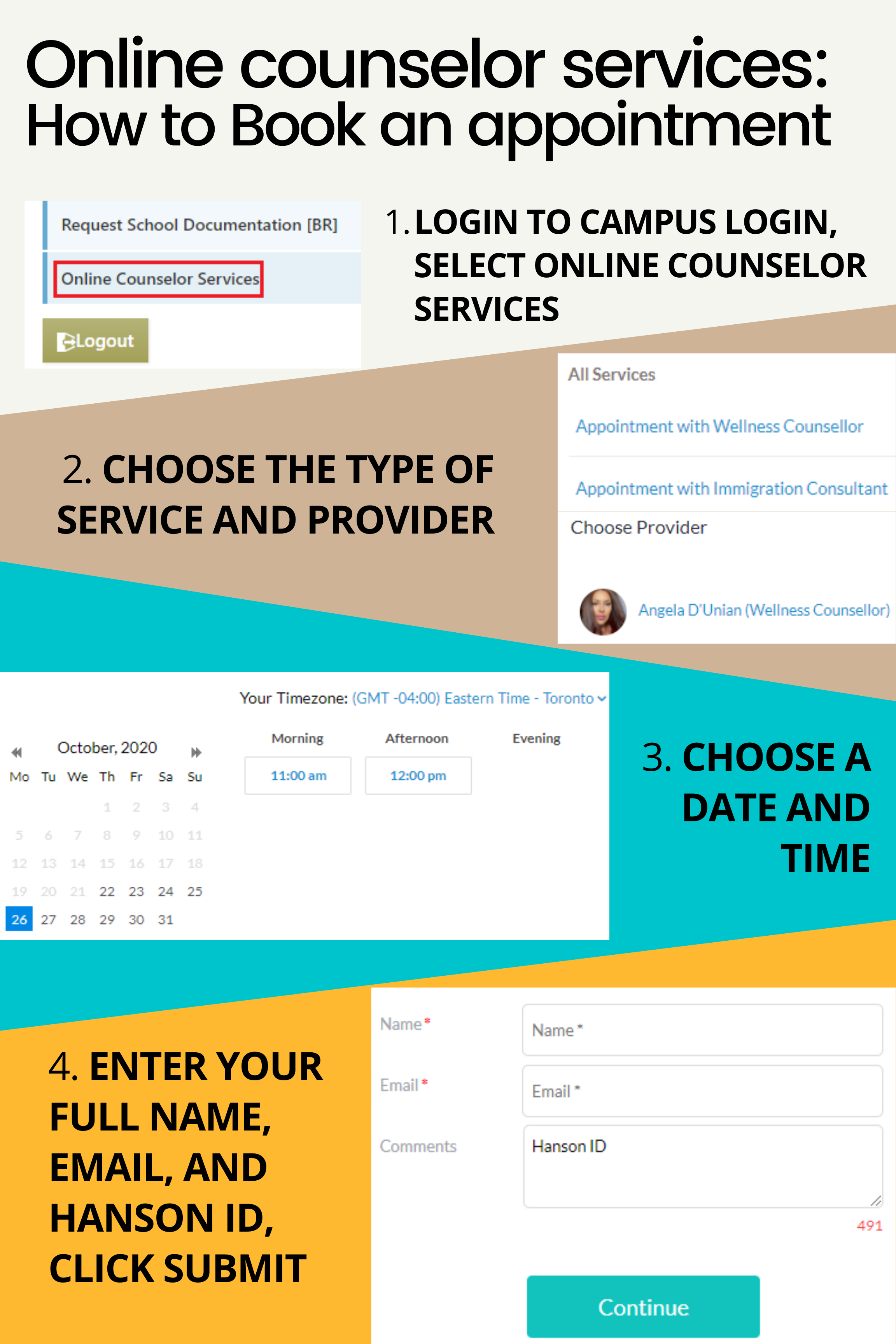 Online Counselor Services: How to Book an Appointment