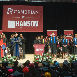 Cambrian @ Hanson Convocation Ceremony Stage Party